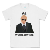 White Pitbull Mr Worldwide Classic Classic Tee - Craftify