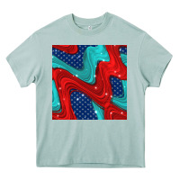 Arona american flag stripes seamless pattern Heavy Core Tee - BundleAndBundleShop