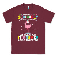 Burgundy people should seriously stop expecting normal from me Classic Tee - Craftify