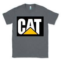 Charcoal Heather cat Classic Tee - Craftify