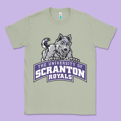 University Of Scranton Classic Tee Designed By Craftify