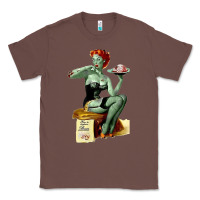 Chestnut Zombie Pin Up Girl Halloween Classic Tee - Craftify