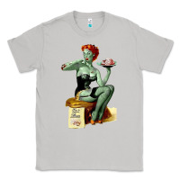 Moon Dust Zombie Pin Up Girl Halloween Classic Tee - Craftify