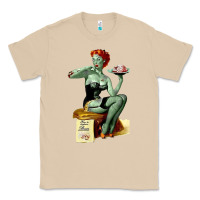 Mushroom Zombie Pin Up Girl Halloween Classic Tee - Craftify