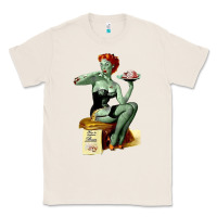 Natural Zombie Pin Up Girl Halloween Classic Tee - Craftify