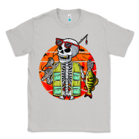 Moon Dust skeleton fishing lover moon halloween costume fish Classic Tee - Craftify