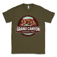 Army Green grand canyon national park Classic Tee - Craftify
