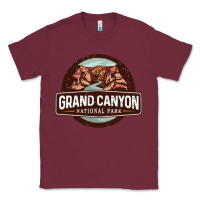 Burgundy grand canyon national park Classic Tee - Craftify