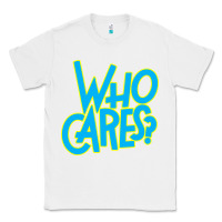 White who cares Classic Tee - Craftify