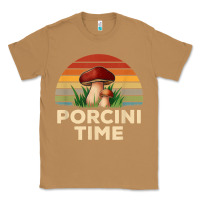 Toasted Coconut vintage sunset porcini mushroom hunting boletus edulis t shirt Classic Tee - Craftify