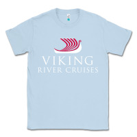 Dusty Blue Luxury Cruises-Viking River Classic Tee - Craftify
