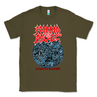 Army Green Morbid Angel - Altars of Madness Old School US Death Metal Classic Tee - Craftify