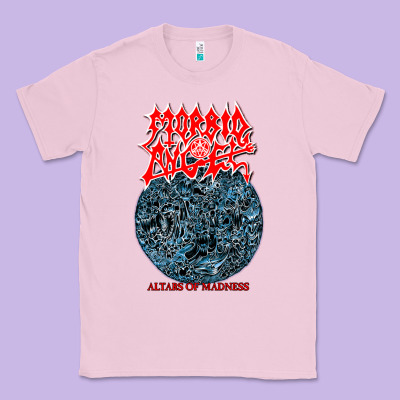 Morbid Angel - Altars Of Madness Old School Us Death Metal Classic Tee Designed By Craftify