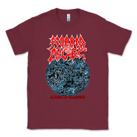 Burgundy Morbid Angel - Altars of Madness Old School US Death Metal Classic Tee - Craftify