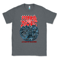 Charcoal Heather Morbid Angel - Altars of Madness Old School US Death Metal Classic Tee - Craftify