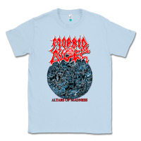 Dusty Blue Morbid Angel - Altars of Madness Old School US Death Metal Classic Tee - Craftify
