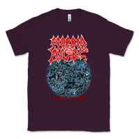 Plum Morbid Angel - Altars of Madness Old School US Death Metal Classic Tee - Craftify