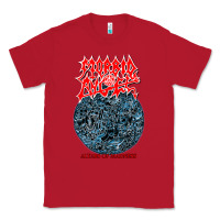 Red Morbid Angel - Altars of Madness Old School US Death Metal Classic Tee - Craftify