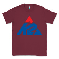 Burgundy k2 ski snowboarding Classic Tee - Craftify
