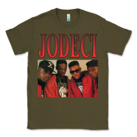 Army Green JODECI 90S RB FUNK THROWBACK Classic Tee - Craftify