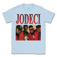 Dusty Blue JODECI 90S RB FUNK THROWBACK Classic Tee - Craftify