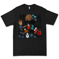 Black winter festive essentials Premium Tee - CowhideDigitalArt