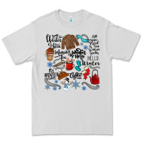 Dove Grey winter festive essentials Premium Tee - CowhideDigitalArt