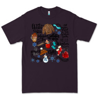 Plum winter festive essentials Premium Tee - CowhideDigitalArt
