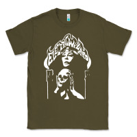 Army Green Electric Wizard Classic Tee - Craftify