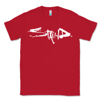 Red staind Classic Tee - Craftify