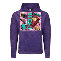Cloud Purple teacher Vintage Hoodie - AdoDesignShop