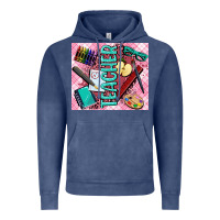 Vintage Denim teacher Vintage Hoodie - AdoDesignShop