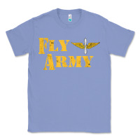 Colony Blue Vintage Fly Army Military Pilot Army Aviation Branch Classic Tee - Craftify