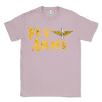 Lilac Vintage Fly Army Military Pilot Army Aviation Branch Classic Tee - Craftify