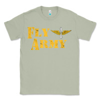 Matcha Vintage Fly Army Military Pilot Army Aviation Branch Classic Tee - Craftify