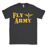 Smoke Vintage Fly Army Military Pilot Army Aviation Branch Classic Tee - Craftify