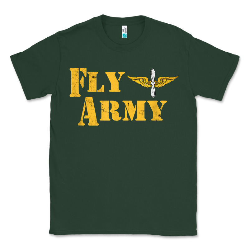 Vintage Fly Army Military Pilot Army Aviation Branch Classic Tee by Craftify | Teevron