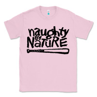 Bubblegum Pink naughty by nature Classic Tee - Craftify