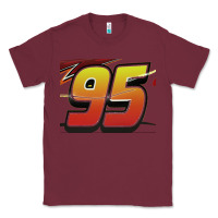 Burgundy No 95 McQueen Classic Tee - Craftify