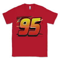 Red No 95 McQueen Classic Tee - Craftify