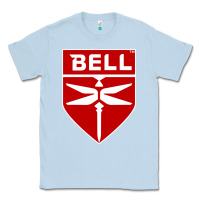 Dusty Blue Bell Helicopter Textron Aerospace Classic Tee - Craftify