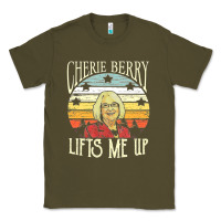 Army Green cherie berry lifts me up Classic Tee - Craftify