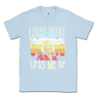 Dusty Blue cherie berry lifts me up Classic Tee - Craftify