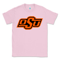 Bubblegum Pink Oklahoma St University Classic Tee - Craftify