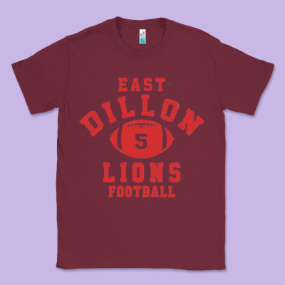 Friday Night Lights East Dillon Lions Football Jersey Classic Tee Designed By Craftify