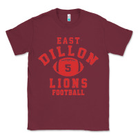 Burgundy Friday Night Lights East Dillon Lions Football Jersey Classic Tee - Craftify