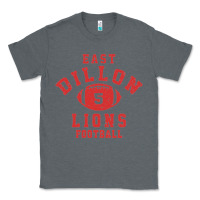 Charcoal Heather Friday Night Lights East Dillon Lions Football Jersey Classic Tee - Craftify