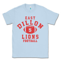 Dusty Blue Friday Night Lights East Dillon Lions Football Jersey Classic Tee - Craftify