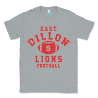Heather Grey Friday Night Lights East Dillon Lions Football Jersey Classic Tee - Craftify