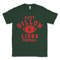 Sports Green Friday Night Lights East Dillon Lions Football Jersey Classic Tee - Craftify